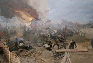 Диорама «1919 жылы 5 қыркүйектегі Чапаевшылардың соңғы шайқасы».