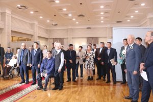 Қазақстан Суретшілер одағының мүшесі, график-суретші, ардагер-спортшы Құбайболла Хамзаұлы Хасановтың «Өрнекті жылдар…» дербес көрмесі
