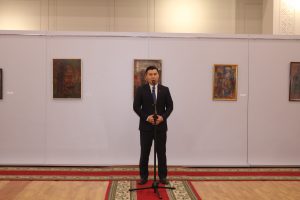 Қазақстан Суретшілер одағының мүшесі, график-суретші, ардагер-спортшы Құбайболла Хамзаұлы Хасановтың «Өрнекті жылдар…» дербес көрмесі