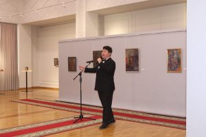 Қазақстан Суретшілер одағының мүшесі, график-суретші, ардагер-спортшы Құбайболла Хамзаұлы Хасановтың «Өрнекті жылдар…» дербес көрмесі