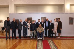 Қазақстан Суретшілер одағының мүшесі, график-суретші, ардагер-спортшы Құбайболла Хамзаұлы Хасановтың «Өрнекті жылдар…» дербес көрмесі