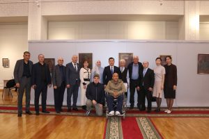 Қазақстан Суретшілер одағының мүшесі, график-суретші, ардагер-спортшы Құбайболла Хамзаұлы Хасановтың «Өрнекті жылдар…» дербес көрмесі