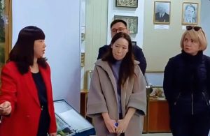 Табиғат және экология музейіне Румыния, Швеция, Швейцария, Франция елдерінен келген шетелдік қонақтар келді.