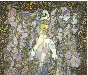 «Мың сан шұғылалы сәулелер» картинасы (1987ж.)