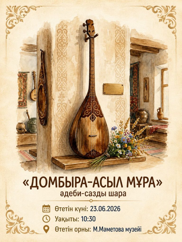Домбыра үні – ұлттық мұра